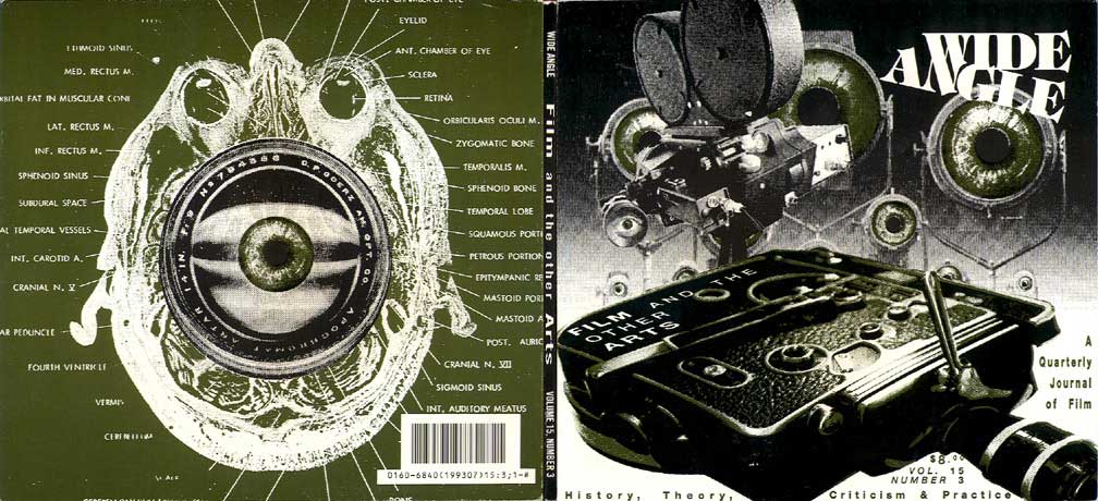 Ohio University Wide Angle Film Journal Cover Design graphic